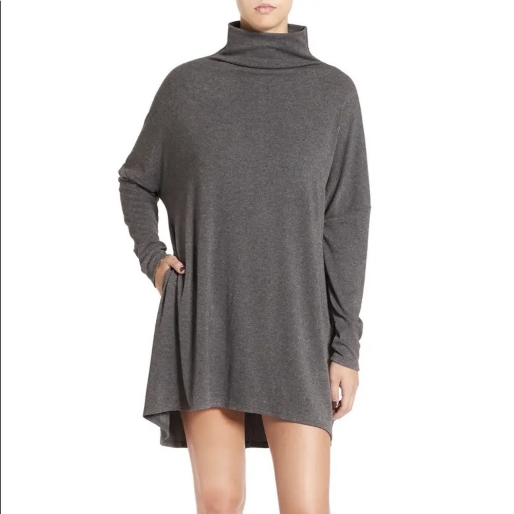 Madison & Berkeley Funnel Neck Dress